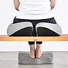 C CUSHION LAB Hip & Leg Pressure Relief Bundle - Transform Any Home/Office Chair or Recliner into The Most Comfortable Seat in The House - Grey Set