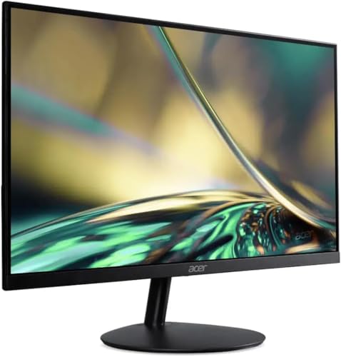 acer SA242Y 23.8" Full HD IPS Monitor, 75Hz Refresh Rate, ZeroFrame Design, AMD FreeSync, EyeCare Technology, Tilt Adjustable, with HDMI Cable - Sleek and Stylish for Home and Office - Image 3