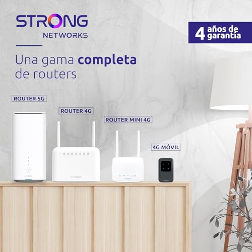 Router WiFi 4G LTE - Compatible con Todas las SIM - Antenas Desmontables - Imagen 6