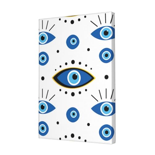 Tableau mauvais yeux OUSIKA impression sur toile moderne pour corriger un manque de déco