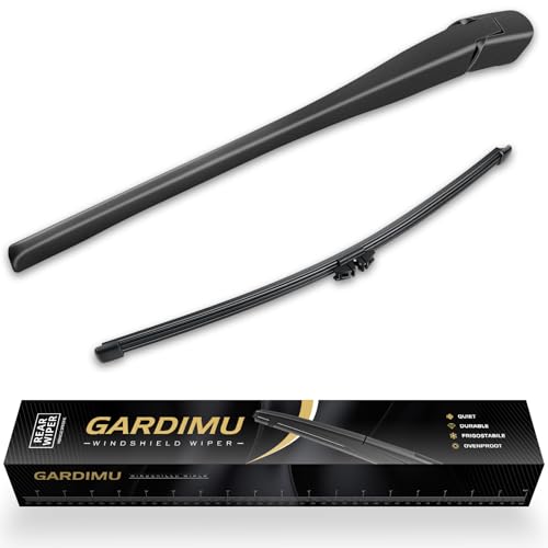 GARDIMU Rear Wiper Blade Assembly, Back Windshield Wiper Blades Arm Accessories Replacement for Honda Civic 2022-2025, Rear Wiper Blade and Arm Set for 2022 2023 2024 2025