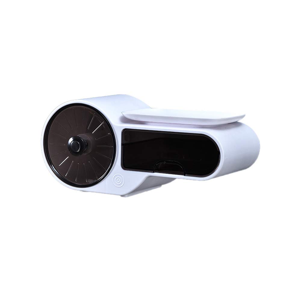 Wandmontierter Toilettenpapierhalter Mit Regal – Bohrfrei, ABS, Wasserdicht, Bis 15 Pfund