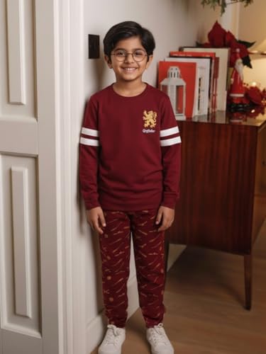 Image of Nap Chief unisex-child Official Harry Potter- Quidditch kit Organic Cotton Pajama Set