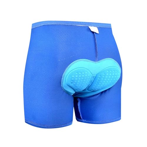 Generisch Herren Kompressionsshorts Blau Sitzpolster 2025