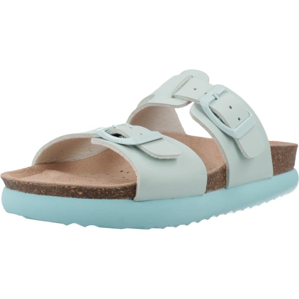 Geox J SANDAL BUBBLEBOW G, Girls’ Sandal, Watersea,