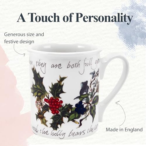 Set de 6 mugs Portmeirion Holly and Ivy miniatura 3