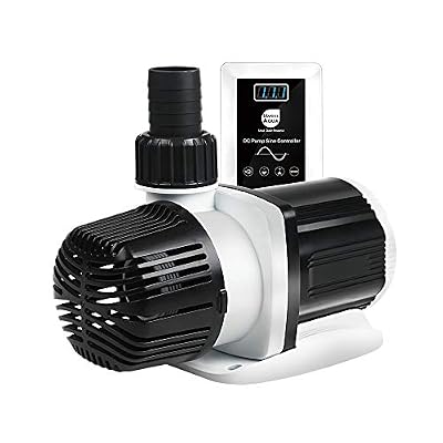 Orlushy DC-4000 Silent Swirl Controllable DC aquarium Pump 25W 1050GPH-marine wavemaker return pump with sine wave Controller for salt/Freshwater coral reef fish tank sump Circulation