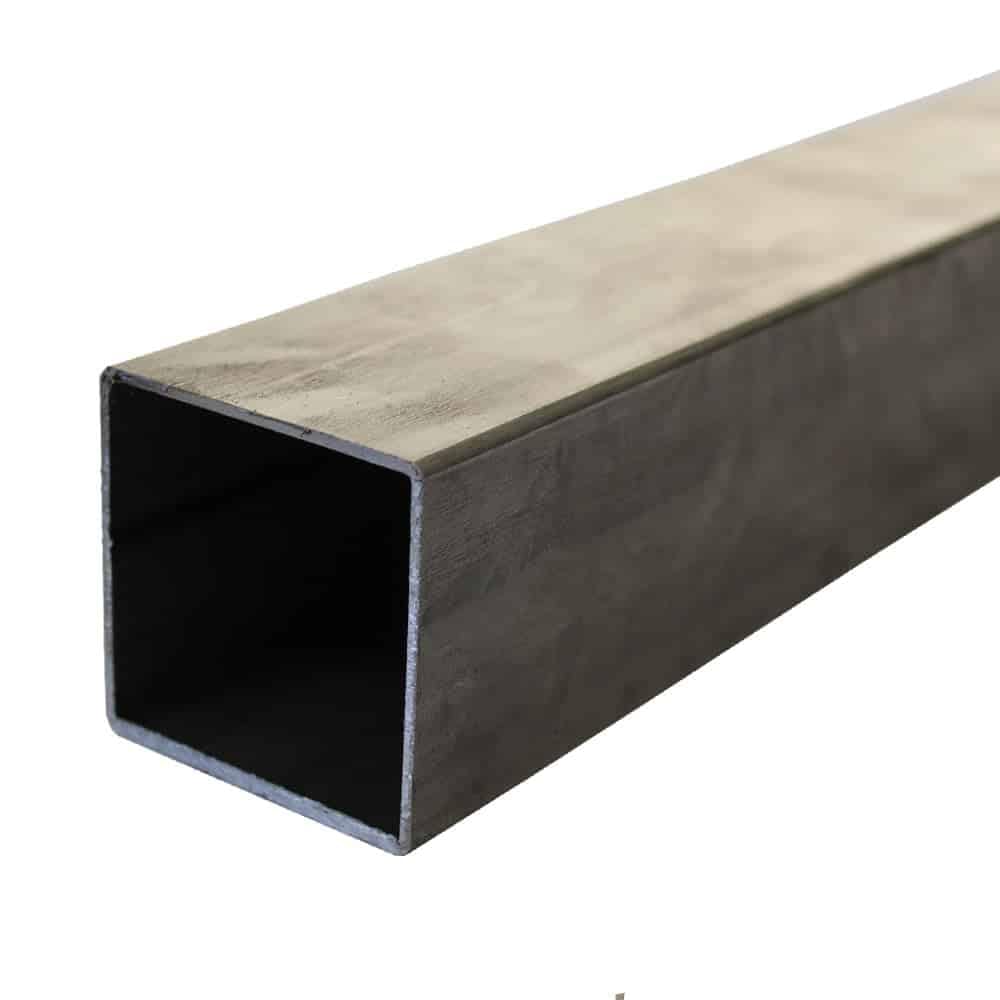 Speciality Metals Black Mild Steel Erw Box Section Square Hollow 20Mm To 70Mm - 1 Metre (100Cm) Lengths (60Mm X 60Mm X 2Mm Box),