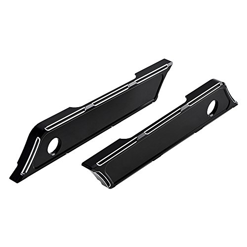 Kit de Cubierta de Pestillo y Elevador de Tapa Edge Cutting para Alforjas Compatible con Harley Touring Road King Street Electra Glide 2014-2019 miniatura 5