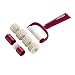 Cake Boss Decorating Tools Plastic Fondant Ribbon Cutter, Red - 59455