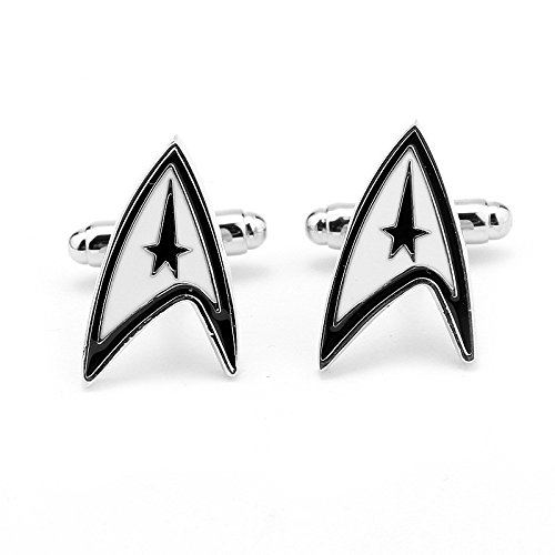 Star Trek Command Cosplay Cufflinks Boutons de Manchette Cover