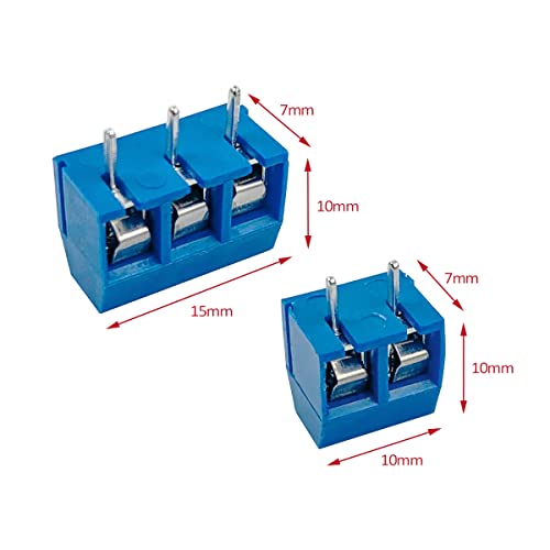Hosyond Double Sided Pcb Board Kit Prototype Boards For Diy Soldering Circuit Board Compatible With Arduino Kits, With 2.54Mm Header Connector, Screw Terminal Block, Resistors #TOP5