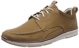 Sohlenmaterial: Verschieden. Clarks Herren Orson Bay Sneaker, Braun (Tan Nubuck), 44 EU
