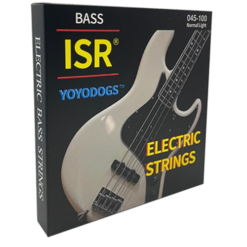 Nickel Wound 4-String Electric Bass Guitar Strings