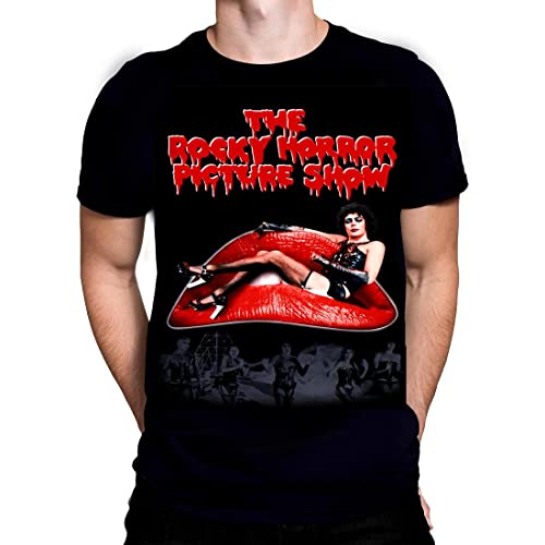 T-shirt Rocky Horror Picture Show de Wild Star Hearts en coton peigné haut de gamme