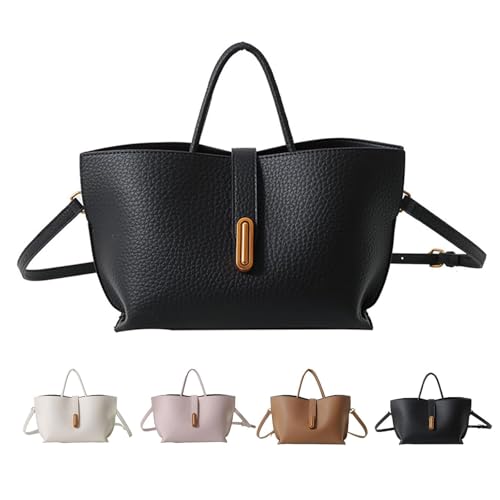 Elegant Solid Color French Tote