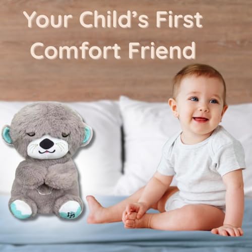 SUPER TOY Breathing Teddy Bear Soft Toy Huggable Stuffed Animal Plush Toy for Kids & Adult - Birthday Gift Valentine Day - 25cm (Brown) 3 41+3nIVNFjL