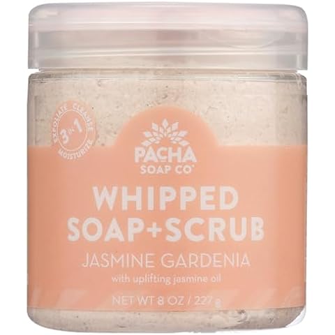 Pacha Jasmine Gardenia Whipped Soap Scrub Cover
