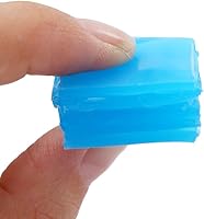 Vista 9 de 1 cera cuadrada de pintura de diamante con caja de almacenamiento - 1.0x1.0 in (azul y rojo)