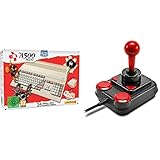 TheA500 Mini & Speedlink COMPETITION PRO EXTRA USB Joystick - Anniversary Edition - Digitaler Joystick mit DirectInput - Mikroschalter - schwarz-rot