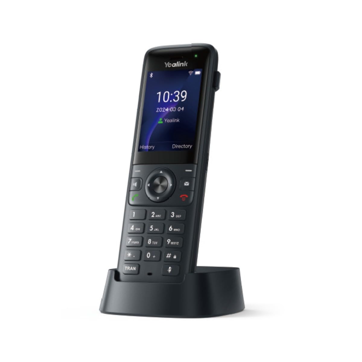Yealink AX83H Wi‑Fi Telefon – Dual‑Band Wi‑Fi 6, HD Voice, Bluetooth 5.0