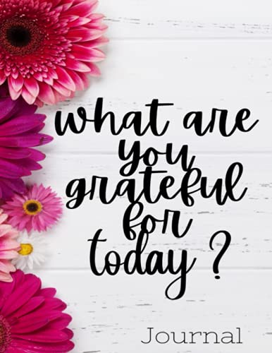 What Are You Grateful For Today ? Journal: