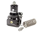 Aeromotive 13132 EFI Fuel Pressure Regulator, Adjustable 30-120 PSI, 0.500 Valve, 2x AN-10 inlets, AN-10 Bypass