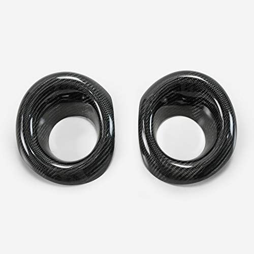 EPR for Civic FK7 FC SI Auto Parts Carbon Fiber Front Fog Light Cover Trim