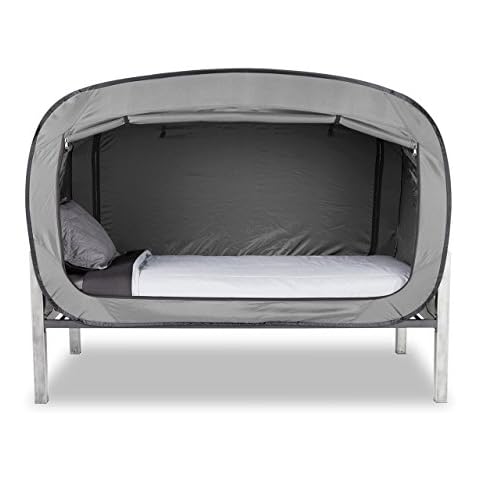 Privacy Pop Bed Tent (Twin) - Gray Cover