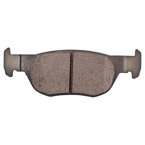 Image of TRQ Rear Brake Pad and Rotor Set Ceramic Coated Rotors Compatible with 2019-2021 Mazda 3 2020-2021 CX-3 CX-30