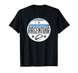 Argentina Rugby Flag Jersey Supporter Distress Fan Gift T-Shirt