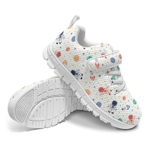 Howilath Sneakers for Kids Tennis Shoes with Non-Slip Sole Single Buckle Athletic Sneaker for Boys Girls