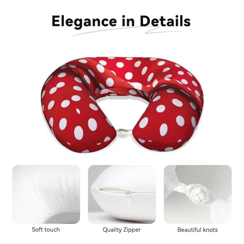 Almohada de viaje con espuma viscoelástica y funda negra miniatura 4