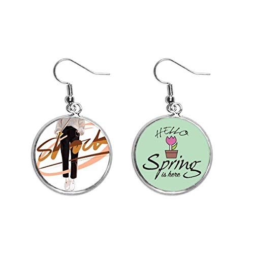 Pendientes de primavera decorativos estilo arte shock para tus looks diarios