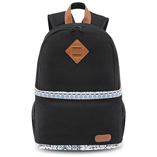 Kattee Women's Canvas Camera Case Backpack 14