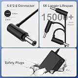 IBERLS 26.1V Replacement Charger Compatible with Dyson V8, V7, V6, SV03, SV06, SV10, SV11, DC58, DC59, DC62, DC74 Animal, Absolute, Fluffy Cordless Vacuum Cleaners Charging Cord - Image 5