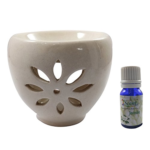 India Meets India Handicraft Ceramic Essential Oil Diffuser Aroma Diffuser Aromatherapy Diffusers, Best Gifting, Made by Awarded Indian Artisan
