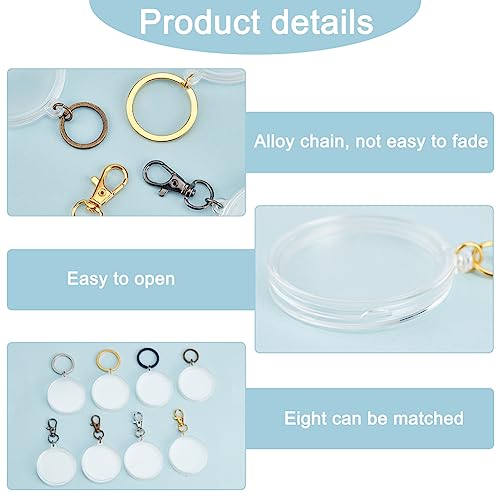 Portalentes para monedas FINGERINSPIRE set 8 piezas miniatura 4