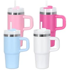 Hot Pink, Sky Blue, Pink, White