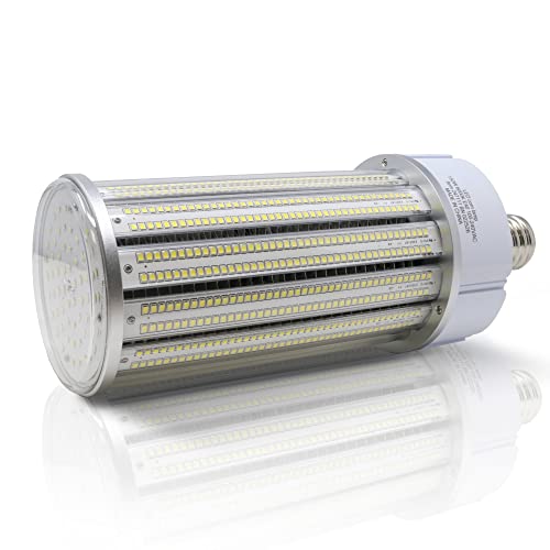 Bright Source LED Corn Light Bulb, E40, 150W, 20250lm, 360° Beam Angle, 6000K Daylight White, Replaces Metal Halide/Son/HID/HPS for Large Spaces/Street/Parking/Garage/Warehouse & Factory