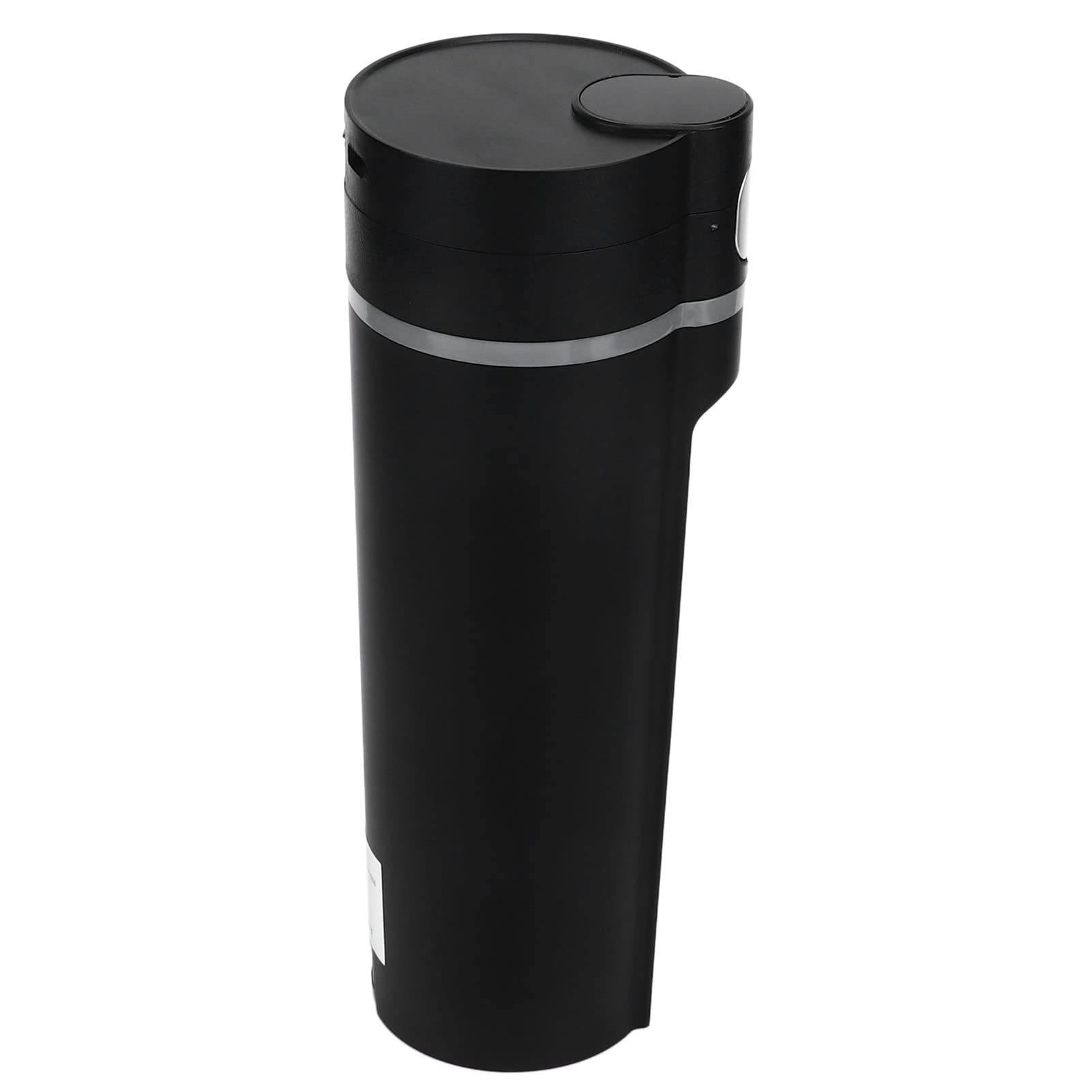 KIMISS Taza de Viaje con Calefacción Eléctrica de 450 Ml con Control de Temperatura, Taza de café con Calefacción de bajo Ruido para Viajar, Acampar - Negro