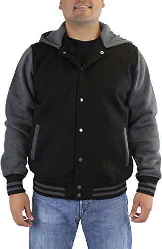 Image of ToBeInStyle Men's Warm and Comfortable Active Zip Up Jackets