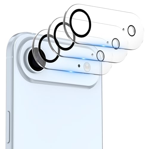 WHPXJY 2025 New Upgrade for 3 pack iPhone Air Camera Lens Protector-Tempered Glass Cover 9H+ Shatterproof/Anti-scratch/Maintains Original Clarity/Easy to Install