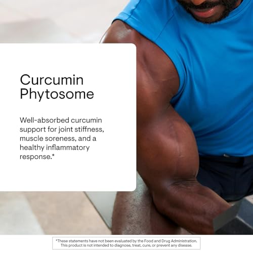 THORNE - Curcumin Phytosome 1000 mg (Meriva) - Clinically Studied, High Absorption - Supports Healthy Inflammatory Response in Joints, Muscles, GI Tract, Liver, Brain & Nerves* - 30 Servings