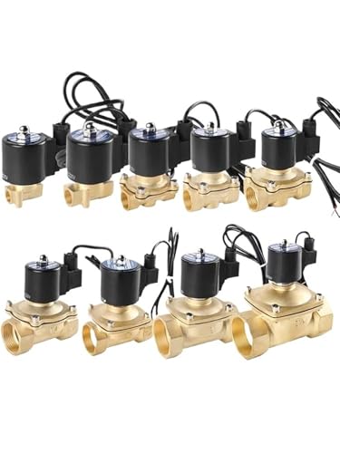 Électrovanne normalement fermée DN40 12VDC étanche IP68 en laiton