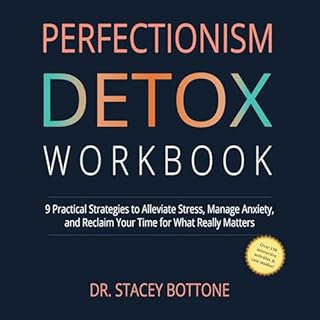 Perfectionism Detox Workbook Audiolibro Por Dr. Stacey Bottone arte de portada