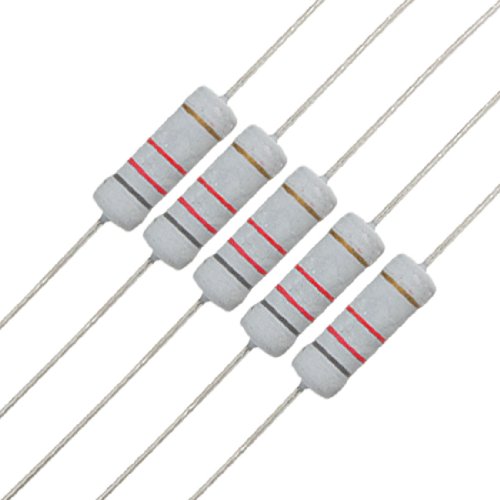Image of sourcingmap 10 x 3W 500V 8.2K ohm 8K2 Metal Oxide Film Resistors
