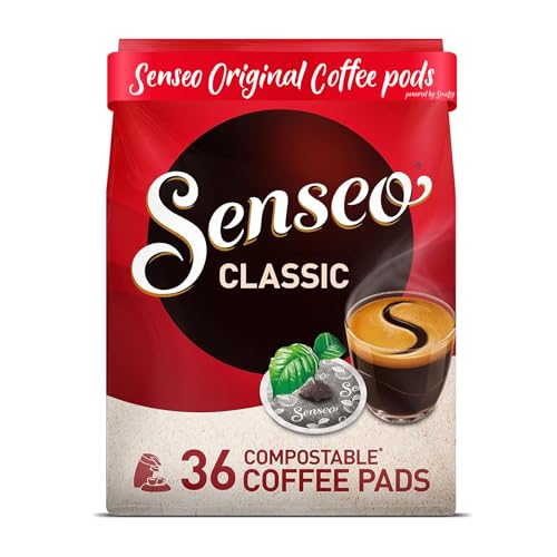 Senseo Classic / Klassisch, Caffè dal Gusto Intenso e Pastoso, Confezione da 36 Cialde