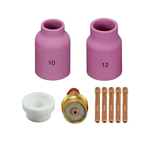 Comprehensive TIG Gas Lens Accessories Kit
