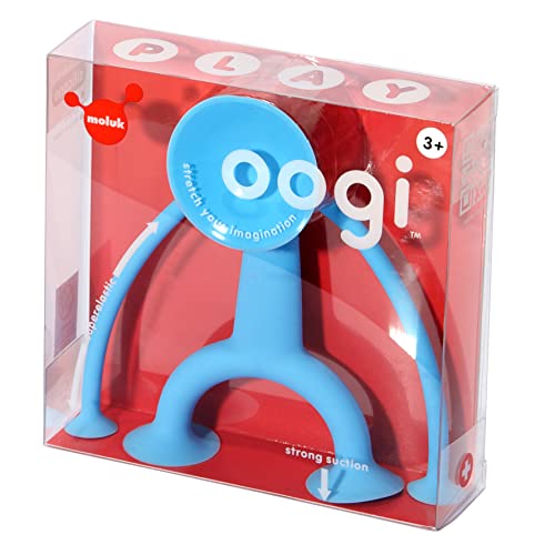 Fat Brain Toys Oogi by MOLUK - Blue - Open-Ended Fidget Toy for Kids, Teens, Adults